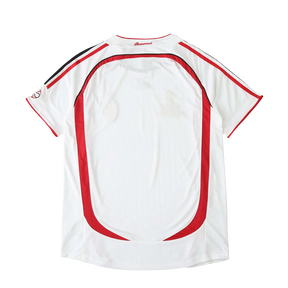 Camisa Milan II 2006/2007 Adidas Torcedor - Branco - Retrô