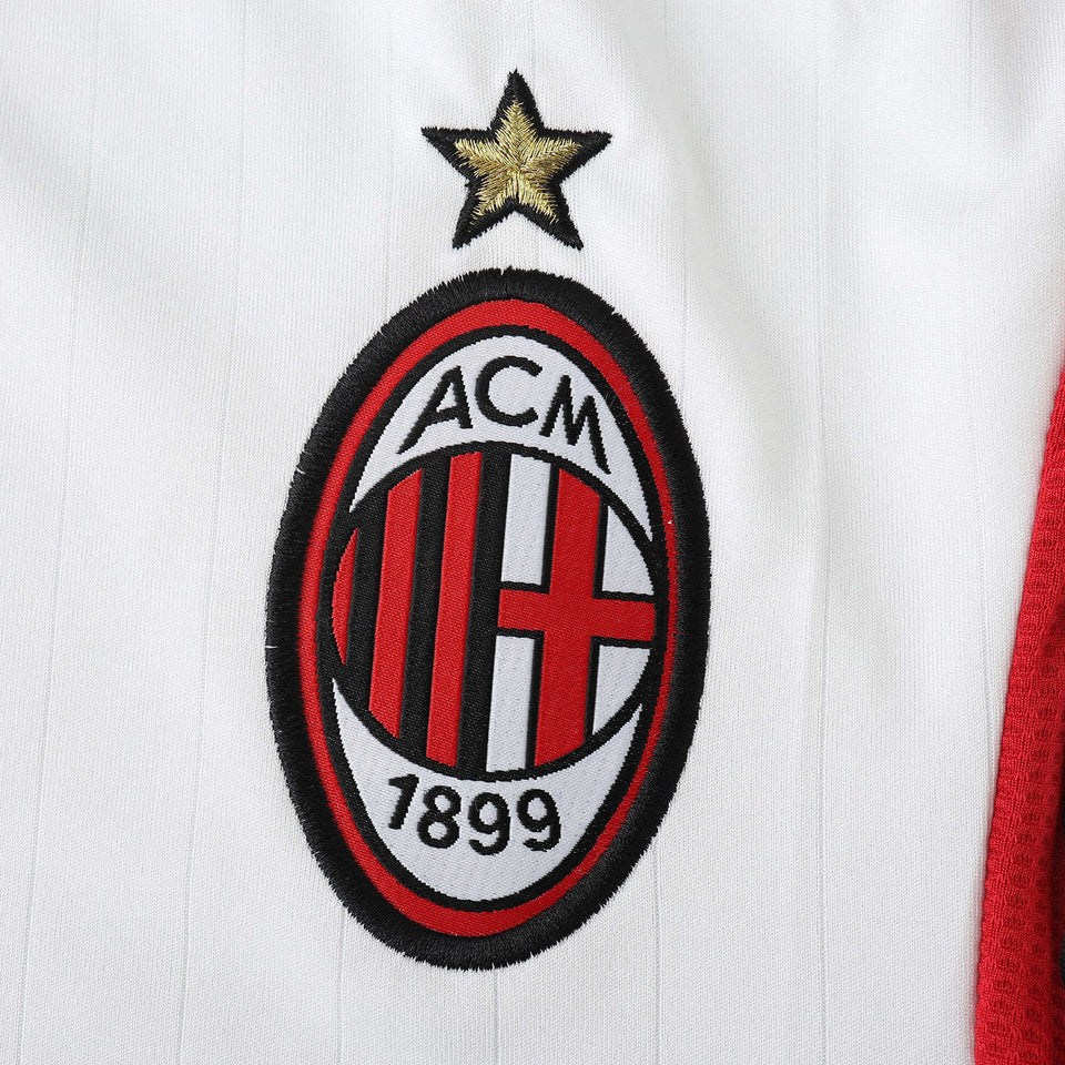 Camisa Milan II 2006/2007 Adidas Torcedor - Branco - Retrô