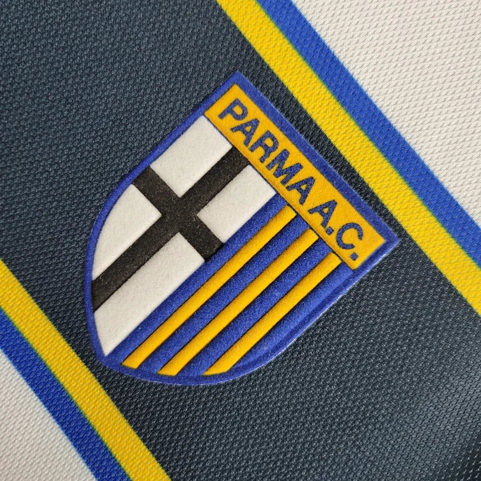 Camisa Parma II 2002/2003 - Branco - Retrô