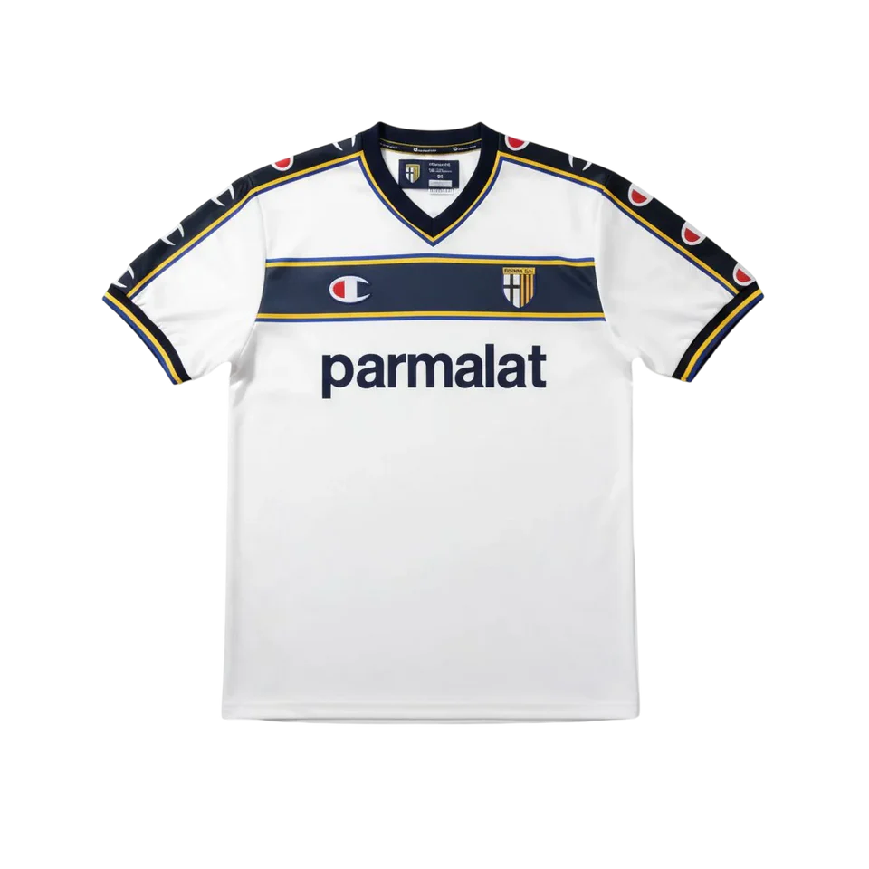 Camisa Parma II 2002/2003 - Branco - Retrô