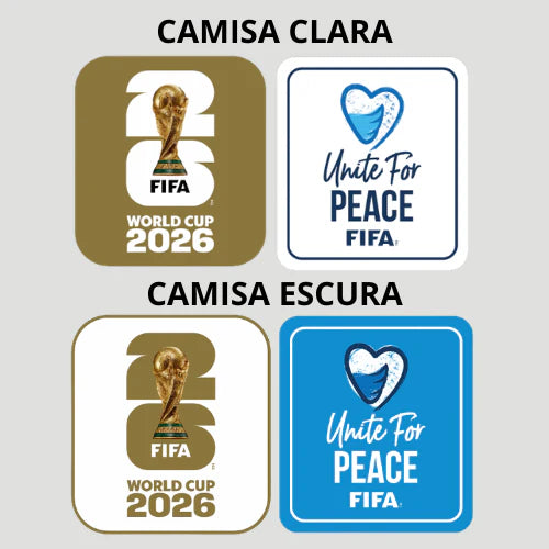 Kit Patch FWC2026 VERSÃO CAMPEÃO