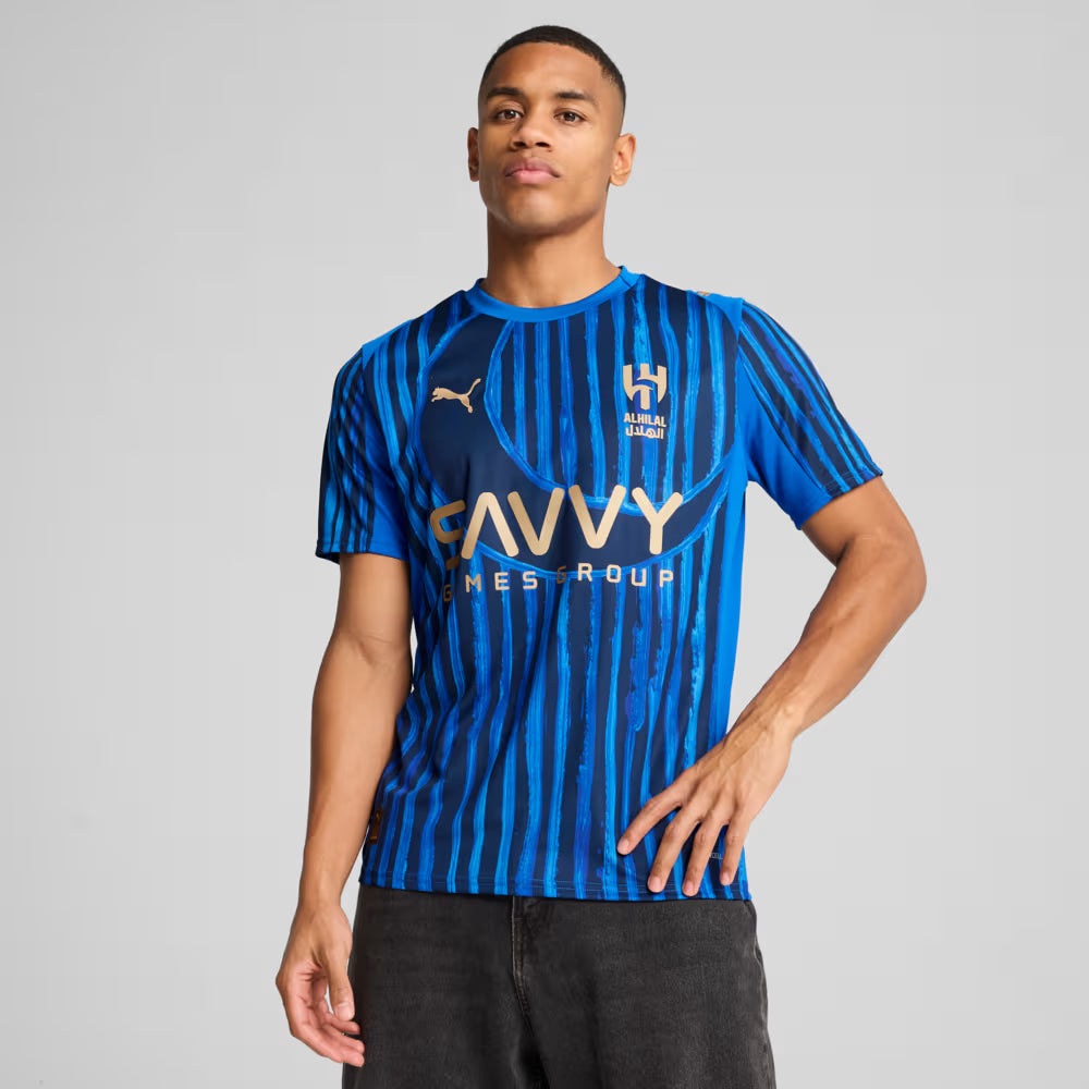 Camisa Al-Hilal KIDSUPER - Torcedor Puma Masculina - Azul