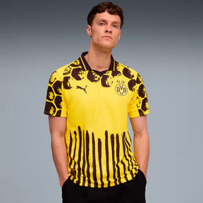 Camisa Borussia Dortmund KIDSUPER - Torcedor Puma Masculina - Amarelo