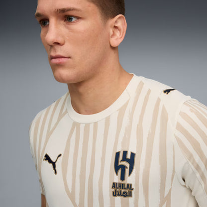 Camisa Al-Hilal KIDSUPER - Torcedor Puma Masculina - Bege