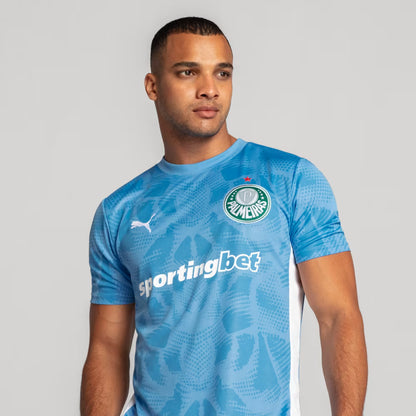 Camisa Palmeiras I Goleiro 25/26 - Torcedor Puma Masculina - Azul