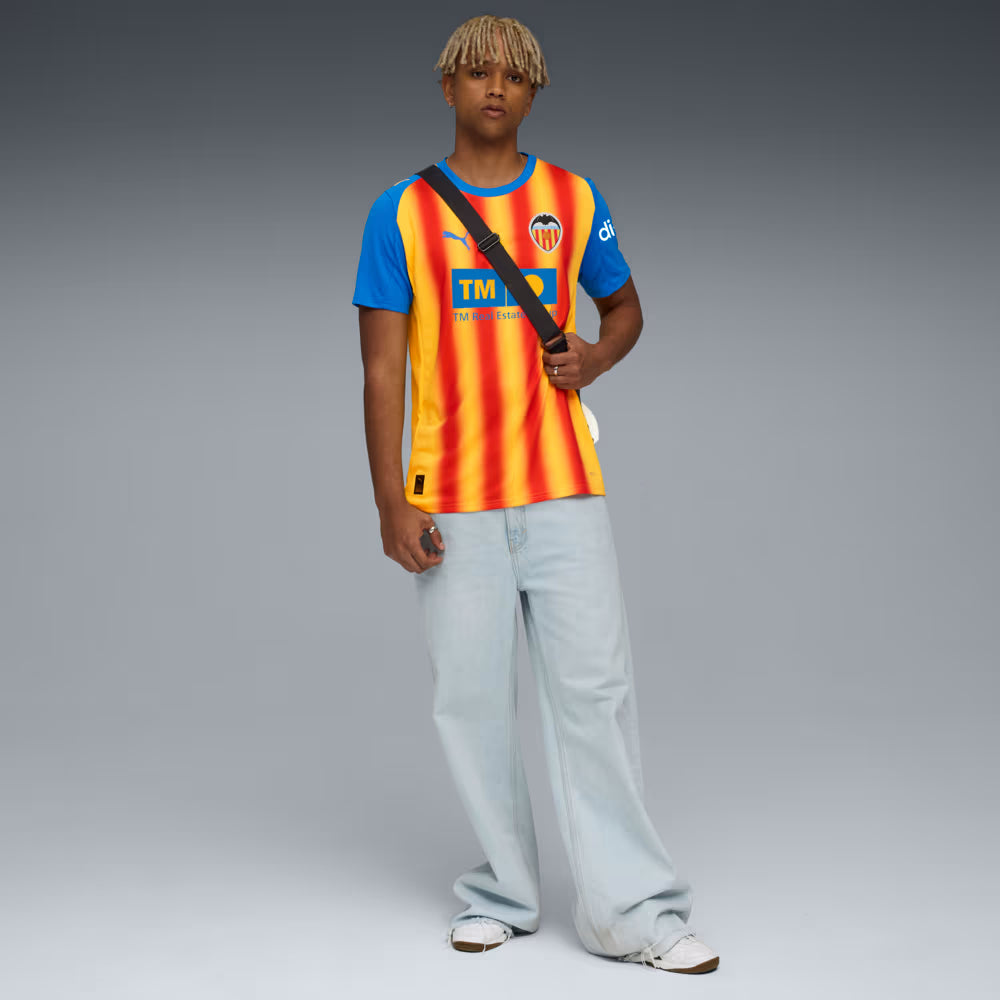 Camisa Valencia CF III 25/26 - Torcedor Nike Masculina - Laranja