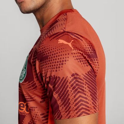 Camisa Palmeiras II Goleiro 25/26 - Torcedor Puma Masculina - Vermelha