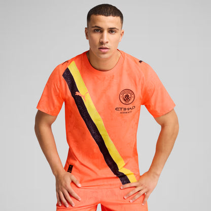 Camisa Manchester City 25/26 - Torcedor - Laranja