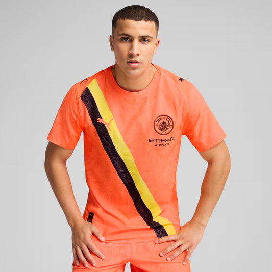 Camisa Manchester City 25/26 - Torcedor - Laranja