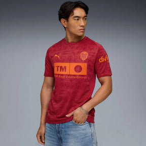 Camisa Valencia CF II 25/26 - Torcedor Nike Masculina - Vermelho