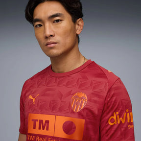 Camisa Valencia CF II 25/26 - Torcedor Nike Masculina - Vermelho